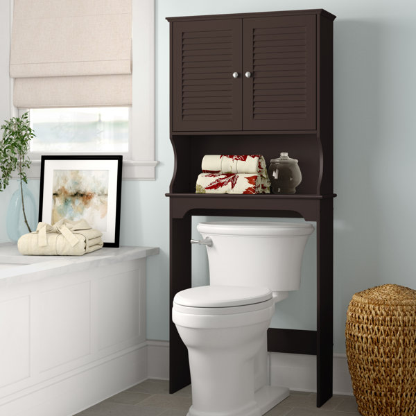 Three Posts™ Ellsworth 27.36'' W x 63.75'' H x 9.25'' D OverTheToilet